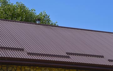 typical Cefn Berain corrugated roof uses